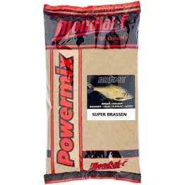 Прикормка Mondial-F Powermix Super Brassen 1 кг (лещ, карамель)