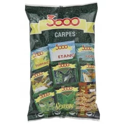 Прикормка Sensas 3000 Carp 0.8 кг (карп)