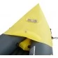 Надувной 2-местный каяк из ПВХ Pro Marine x2 Yellow (надувное дно, желтый)
