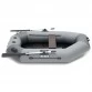 Надувная 1-местная ПВХ лодка Sharks S 220 ВНД (надувное дно, серо-темно-серый)
