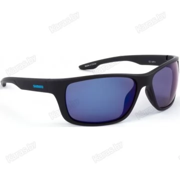 Очки поляризационные Shimano Antares Matte Black & Blue Mirror
