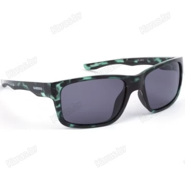 Очки поляризационные Shimano Aspire Green Tortoiseshell & Dark Grey