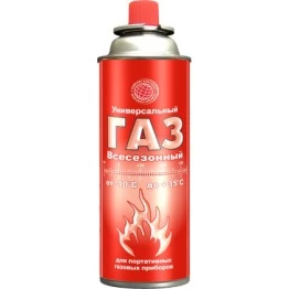 Газ универсальный всесезонный Sibiar, цанговый, 220 гр.