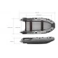 Надувная 5-местная ПВХ лодка Skat Triton 350 (НДНД)