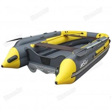 Надувная 7-местная ПВХ лодка Skat Triton 450 NDFI (НДНД, интегрированный фальшборт)