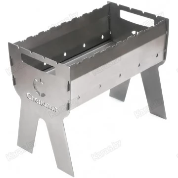 Мангал фигурный складной Следопыт 502x290x400 мм в сумке