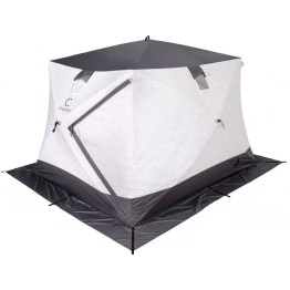Палатка зимняя Следопыт Куб Thermo Premium Long, трехслойная (2.3х2.9х2.0 м)