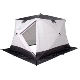 Палатка зимняя Следопыт Куб Thermo Premium Long, трехслойная (2.3х2.9х2.0 м)