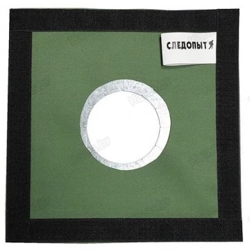 Окно-выход под трубу d 8-10см для зимней палатки Следопыт 25х25 см