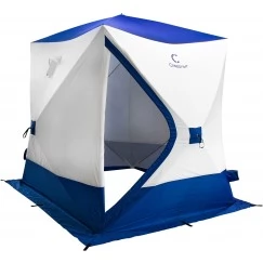 Палатка зимняя Следопыт Куб Long трехслойная PF-TW-38 (2.15х1.80х2.00 м)