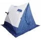 Палатка зимняя Следопыт 2-СКАТНАЯ бело-синяя (1.85х1.80х1.51 м)