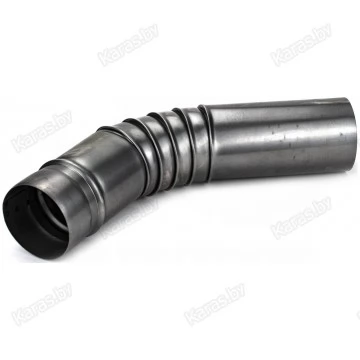 Труба угловая на печи дровяные Следопыт (угол: 45 градусов)