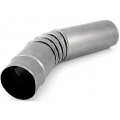 Труба угловая на печи дровяные Следопыт Heavy и Light под казан (угол: 40 градусов)