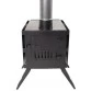Печь дровяная Следопыт Light походная малая PF-SW-10 (с экранами, угловыми трубами)