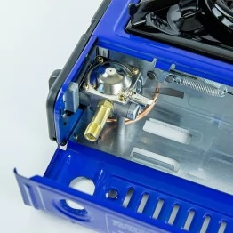 Плита настольная газовая M5 с пьезоподжигом и переходником (12505)