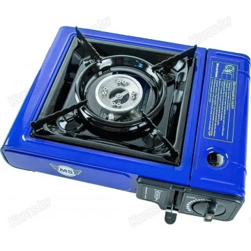 Плита настольная газовая M5 с пьезоподжигом и переходником (12505)