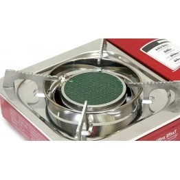 Плита настольная газовая Следопыт Ultra Effect керамическая с переходником (PF-GST-IM03)