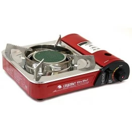 Плита настольная газовая Следопыт Ultra Effect керамическая с переходником (PF-GST-IM03)