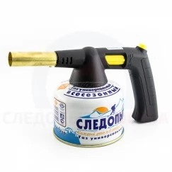 Горелка газовая портативная Следопыт GTP-S06 с пьезорозжигом (резьбовой баллон)