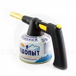 Горелка газовая портативная Следопыт GTP-S06 с пьезорозжигом (резьбовой баллон)