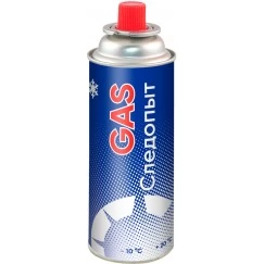 Газ для портативных плит Следопыт, цанговый, 220 гр (зимний)