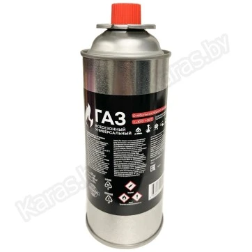 Газ для портативных плит MB-FG220, цанговый, 220 гр (всесезонный)