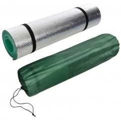 Коврик туристический фольгированный с утяжками в чехле 1800x600x8 мм