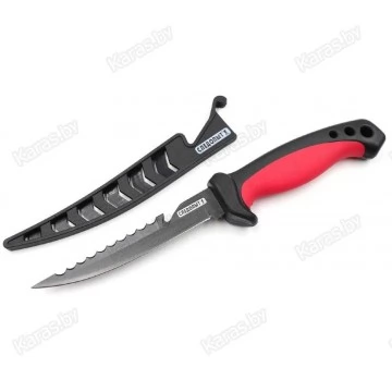 Нож разделочный Следопыт филейный в чехле PF-PK-27 (лезвие 125 мм)