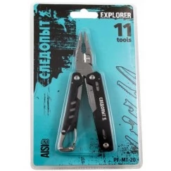 Мультитул Следопыт Explorer PF-MT-20 (11 предметов) в чехле