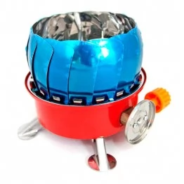 Плита газовая портативная Следопыт GR-201 с пъезоподжигом (ветрозащитная)