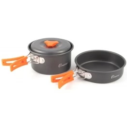 Набор посуды Следопыт Compact из анодированного алюминия на 2 персоны