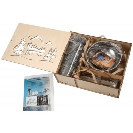 Подарочный набор Следопыт "Пикник" (термокружка, миска, приборы, карты)