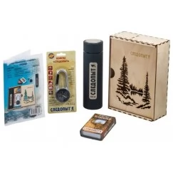 Подарочный набор Следопыт "Поход" (термос, компас, карты)