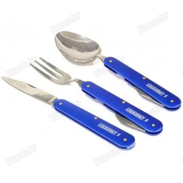 Набор складных столовых приборов Следопыт PF-CWS-P51