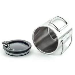 Кружка изотермическая Следопыт 0.28 л со складными ручками PF-CWS-P62