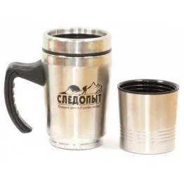 Кружка изотермическая Следопыт 0.33 л + 0.18 л PF-CWS-P68