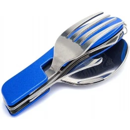 Набор столовых приборов Следопыт в чехле (ложка, вилка открывашка) PF-CWS-P53