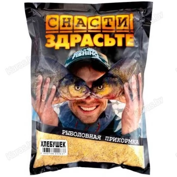 Прикормка Снасти Здрасьте Хлебушек 0.8 кг (светлая)