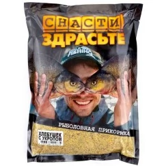 Прикормка Снасти Здрасьте Хлебушек с укропом 0.8 кг (светлая)