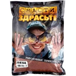 Прикормка Снасти Здрасьте Лещ 0.8 кг (красная)
