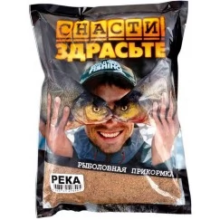 Прикормка Снасти Здрасьте Река 0.8 кг (светлая)
