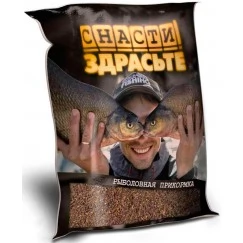 Прикормка Снасти Здрасьте Шоколад-Моколад 0.8 кг (коричневая)