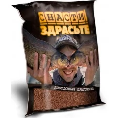 Прикормка Снасти Здрасьте Ваниль 0.8 кг (коричневая)