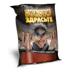 Прикормка зимняя Снасти Здрасьте Мотыль 0.8 кг (красная)