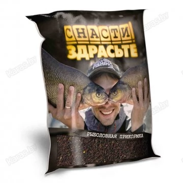 Прикормка зимняя Снасти Здрасьте Плотва 0.8 кг (темная)