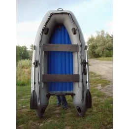 Надувная 3-ёх местная ПВХ лодка Солар Максима 330 килевая с транцем