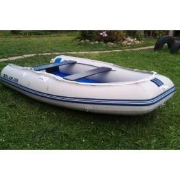 Надувная 3-ёх местная ПВХ лодка Солар Максима 350 килевая с транцем