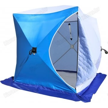 Палатка зимняя СТЭК КУБ 1 трехслойная (1.5х1.5х1.7м)