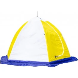 Палатка зимняя СТЭК "ELITE" 2-местная (2.2x2.2x1.5 м, трехслойная, дышащая)