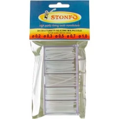 Кембрики силиконовые Stonfo 30-4, Ø 0.2-0.3-0.5-0.7-1.0 мм